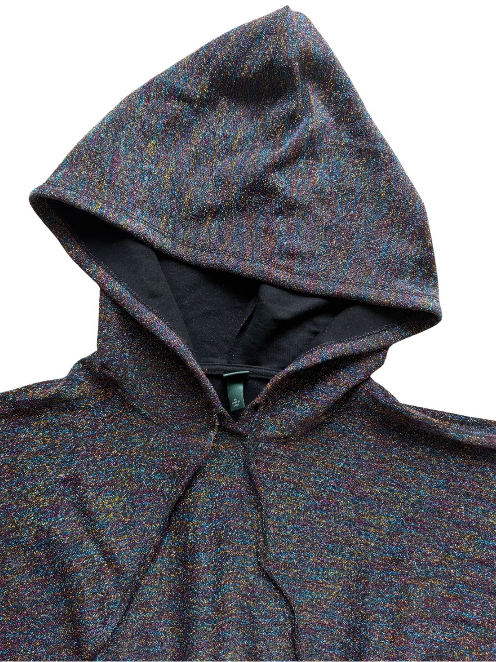 wild fable Multicolor Sparkle Hooded Pullover